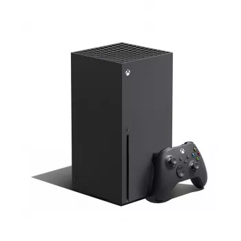 Game console Microsoft Xbox Series X — 1 TB SSD, AMD Ryzen Zen 2 3.8 GHz, AMD RDNA 2 (12 TFLOPS), 4K HDR, Wi‑Fi 5, Gigabit Ethernet, Blu‑Ray