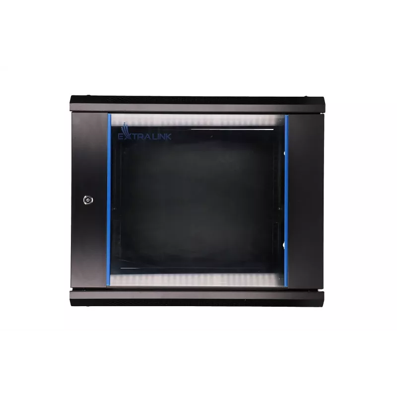 Wall mounted rack Extralink Extralink Rackmount cabinet 9U 600x450 Black