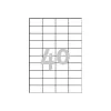 Avery Zweckform 3651 Universal Labels 52.5 X 29.7 Mm 100 Sheets White