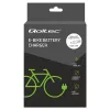 Charger QOLTEC 36V–42V 4A for e-bike, DC plug 5.5×2.1 mm