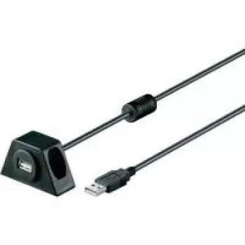 USB Cable Goobay USB2.0 1.2m Black