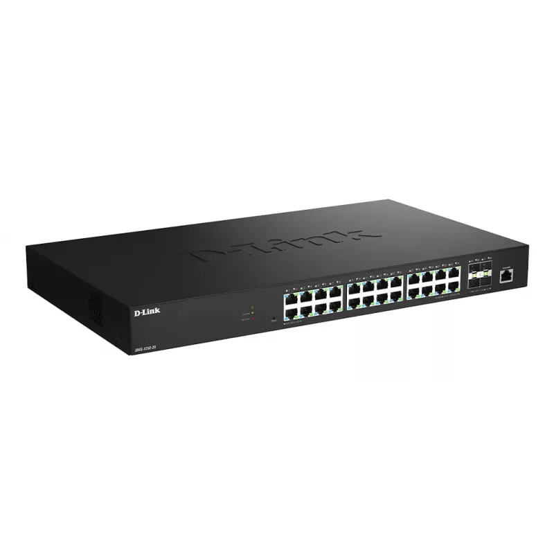 D-Link 28-Port 2.5G Multi-Gigabit Smart Managed Switch with 4 x 10G SFP+ Ports