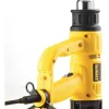 Hot air gun DeWalt D26411 — 1800 W, pistol handle, max 600°C, 450 l/min airflow, yellow
