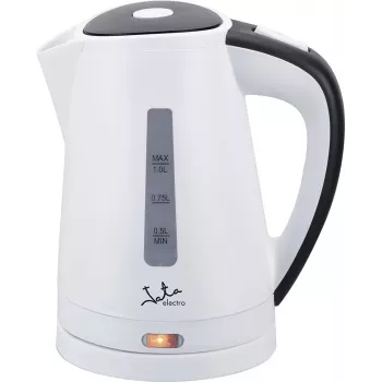 Electric kettle JATA 1 L 2000 W Black White