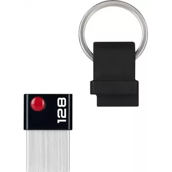 USB flash drive EMTEC ECMMD128GT103 128 GB USB Type-A 3.2 Gen 1 (3.1) Black, read 180 MB/s, write 25 MB/s