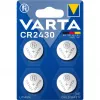 Button cell battery Varta CR2430 3V 290mAh lithium coin cell