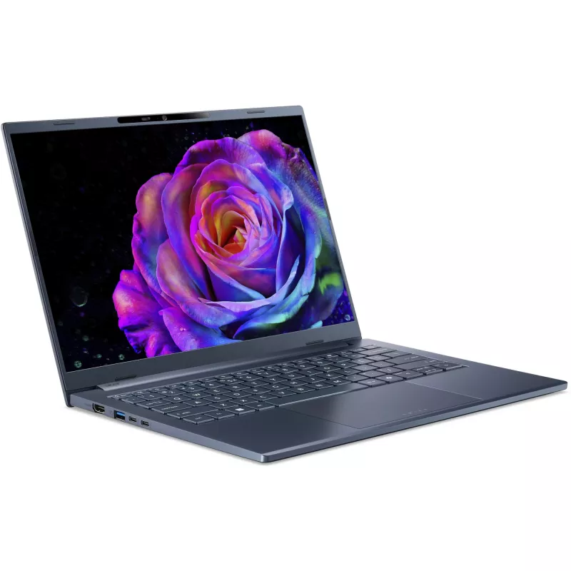 Laptop Acer Swift Go 14 AI SFG14-75-73GE Intel Core Ultra 7 258V 14 inch WUXGA 32 GB LPDDR5x 1 TB SSD Intel Arc 140V Wi‑Fi 7 Windows 11 Blue 1.24 kg