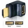 HDMI Connector DeLOCK 65072 HDMI Plug to HDMI Socket 90° Top