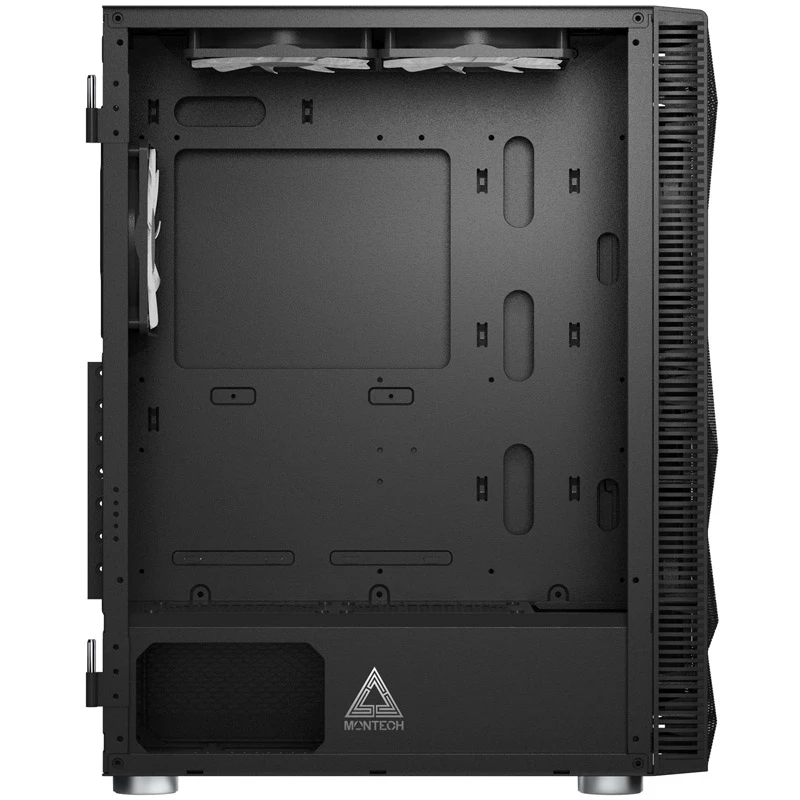 MONTECH X3 X3MESH-BK MIDI Tower Casing Black Mesh PC Enclosures