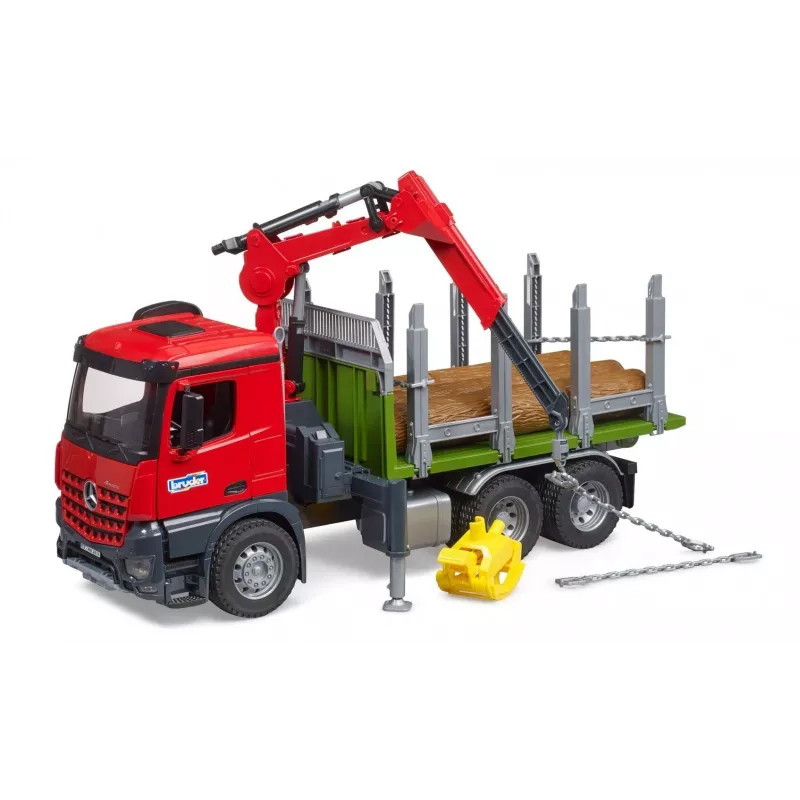 Crane truck BRUDER 03669 Green Red Recommended age 4 years