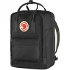 Casual backpack Fjällräven Kanken Black Polyamide Polypropylene Vinylon