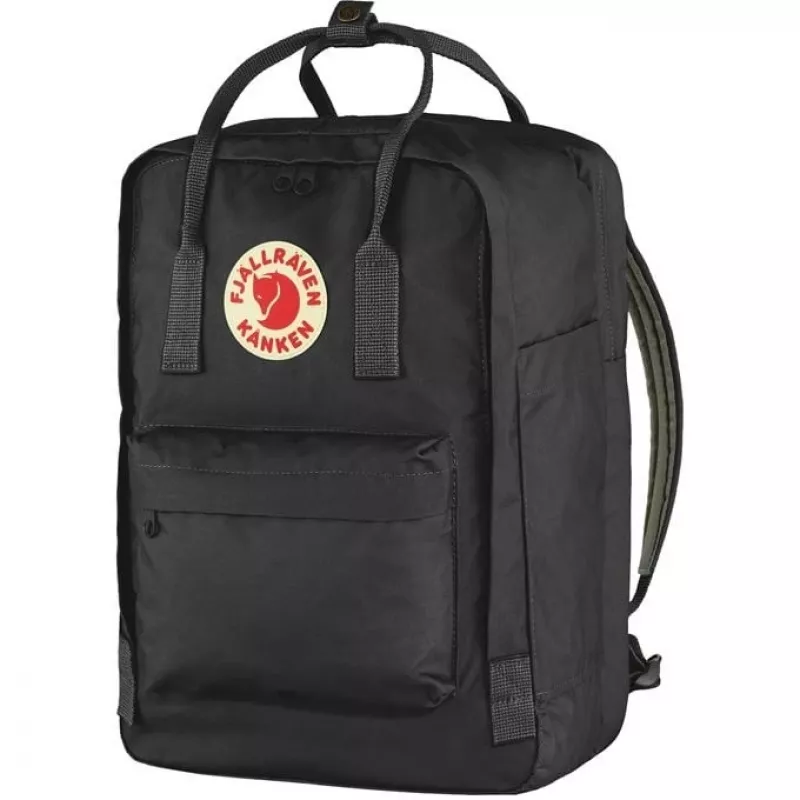 Casual backpack Fjällräven Kanken Black Polyamide Polypropylene Vinylon
