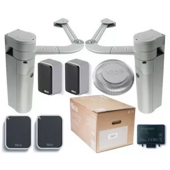 Swing gate opener nice WALKY 2024 BDKCE automation set for single or double-leaf gates