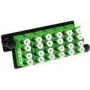 Adapter plate ACT FA2151 — 6x LC quad, 24-fiber OS2 APC8