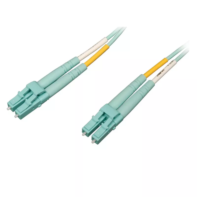 Tripp 2M 10Gb/100Gb Duplex Multimode 50/125 OM4 LSZH Fiber Patch Cable LC/LC Aqua 2 Meters - Patch-Cable - LC Multi-Mode (M)