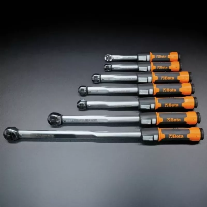 Torque wrench Beta BE666/20 1/2 inch drive 40–200 Nm, length 47 cm
