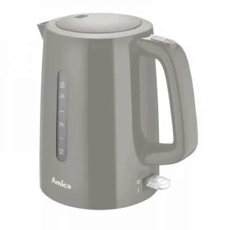 Electric kettle Amica 1.7 l 2200 W Grey