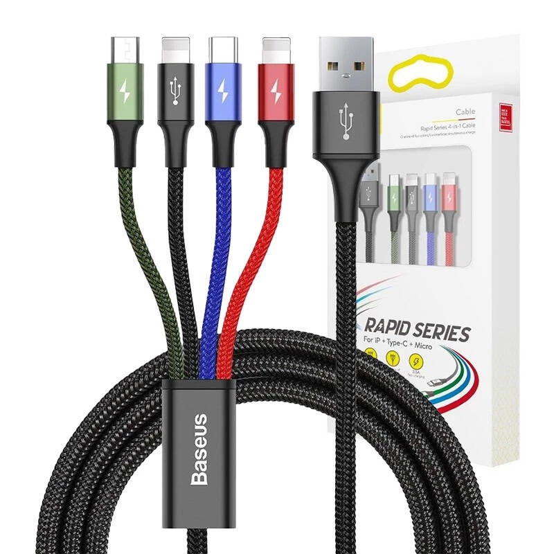 Mobile Phone Cable Baseus KB2L435A12BK