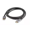 Lanberg CA-DPHD-20CU-0018-BK video cable adapter 1.8 m DisplayPort HDMI Type A (Standard) Black, Silver