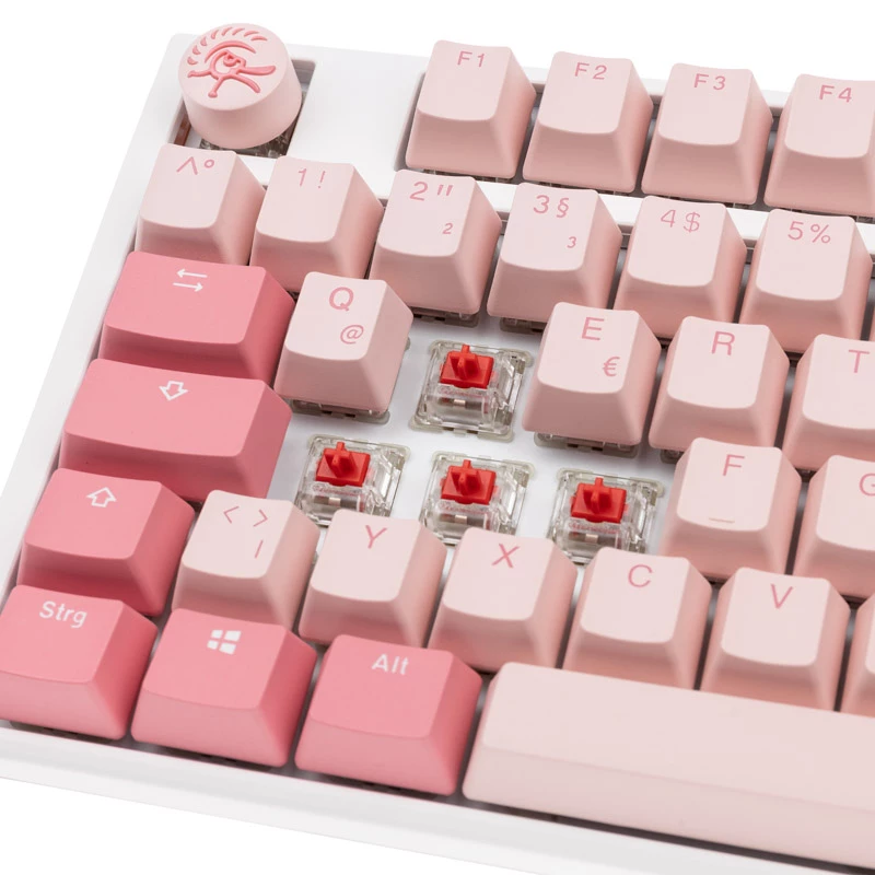 Ducky One 3 TKL keyboard Gaming USB QWERTZ German Pink