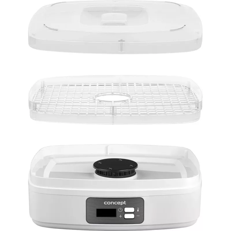 Food dehydrator Concept Solution SO2080, 260 W, white, 25 cm tray diameter