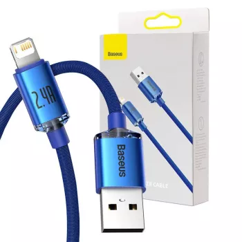 Lightning Cable Baseus CAJY000003 1.2m Blue 2.4A