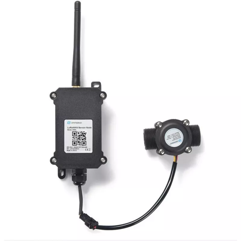 Water flow meter DRAGINO SW3L-EU868 G1/2 DN15 — LoRaWAN, G1/2 connection, DN15