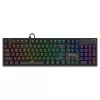 Mechanical gaming keyboard SAVIO STYX Outemu Red — Full-size 104-key USB wired, RGB, ANSI US International, 1.5 m, Black