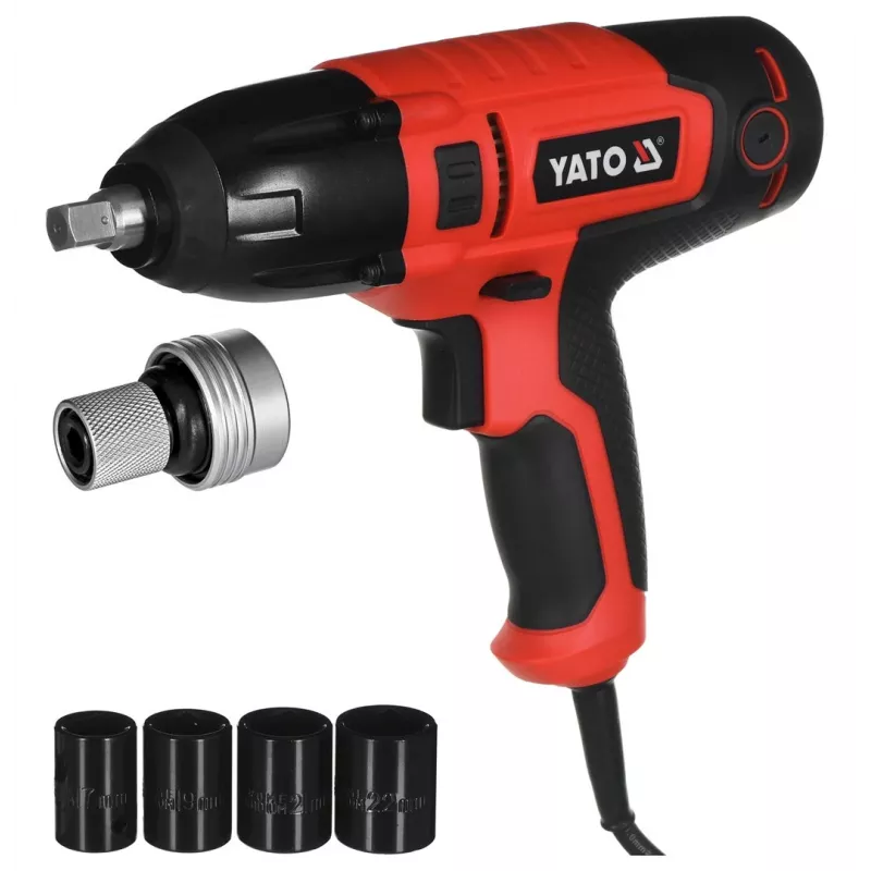 Yato YT-82020 power wrench 1/4 3300 RPM 450 N⋅m Black, Red 450 W