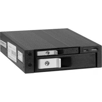 HDD Dock INTER-TECH ST-7227U for 2.5 inch and 3.5 inch Drives, USB 3.0 with Type-C and Type-A