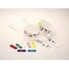 Zebra Clips for use with QuickClip Wristbands Red