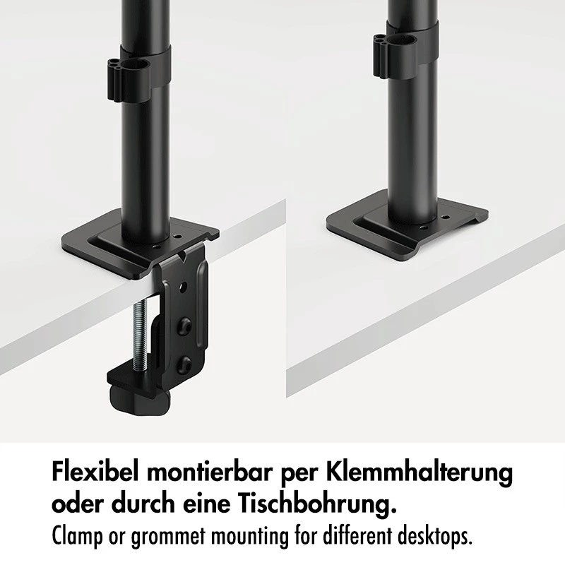Monitor mount 17-32 10 kg max, steel