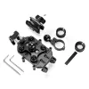 Passive holder UleFone Armor Mount Pro for mobile phones — bracket mount, for bicycle and scooter, black