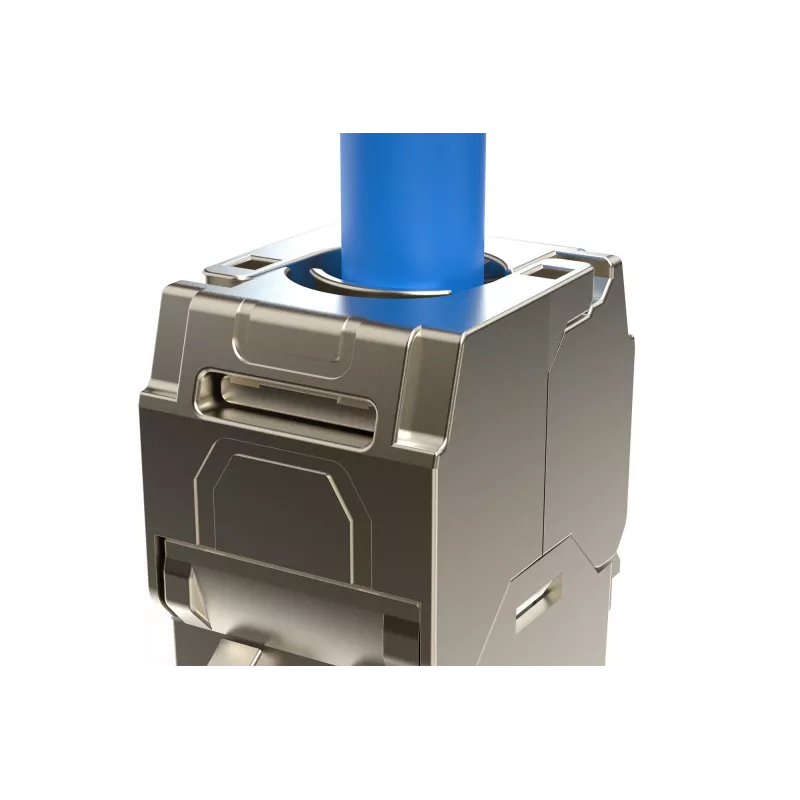 Digitus CAT 6A compact keystone module shielded tool-free mounting connection 24 pcs