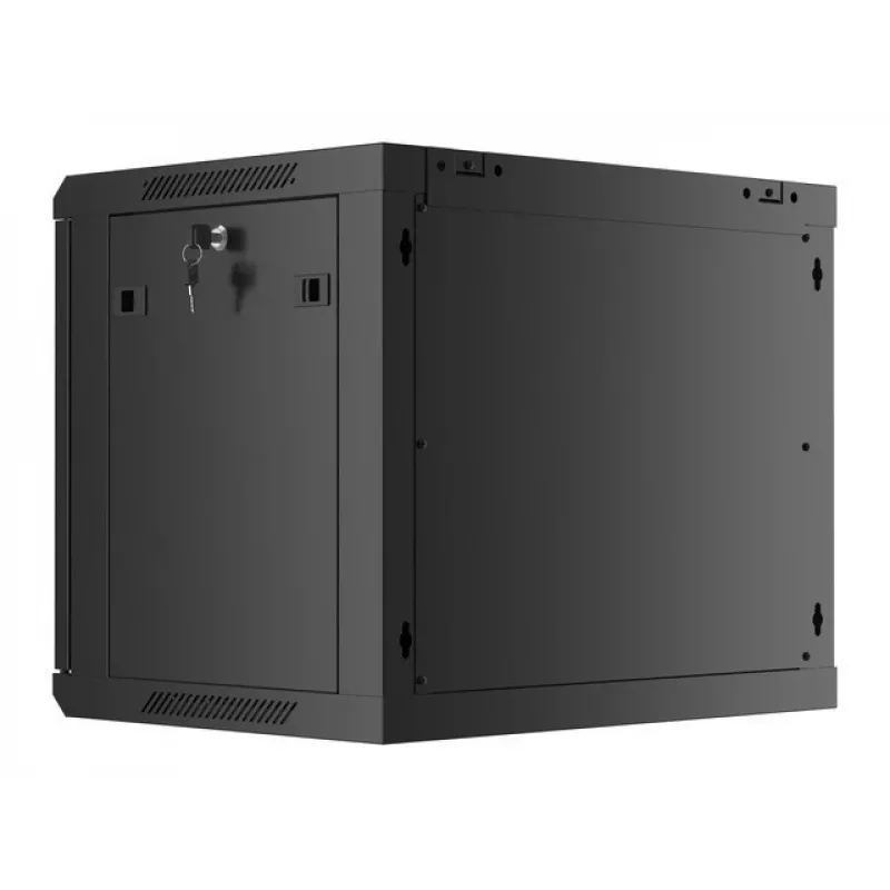 Wall mounted rack Lanberg WF01-6409-00B 9U Black