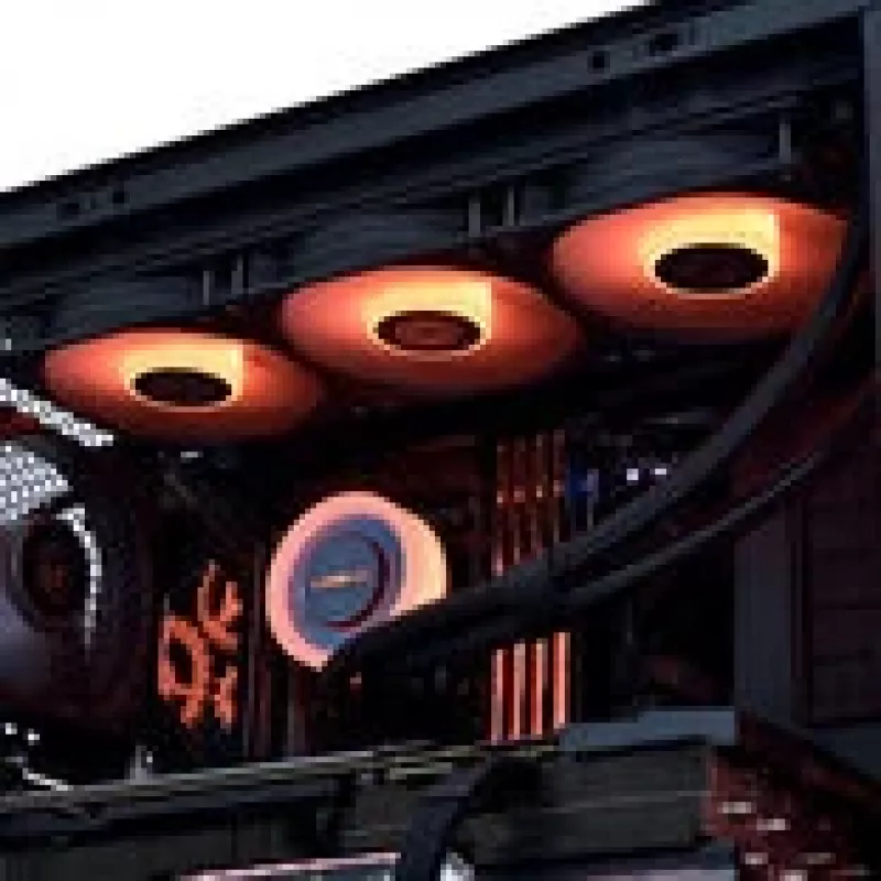Liquid cooling kit Lian Li GA II LITE 12 cm Black 2500 RPM
