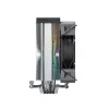 Air cooler Montech NX400 ARGB, 120 mm fan, FDB, 800–1950 RPM, TDP 270 W, Black