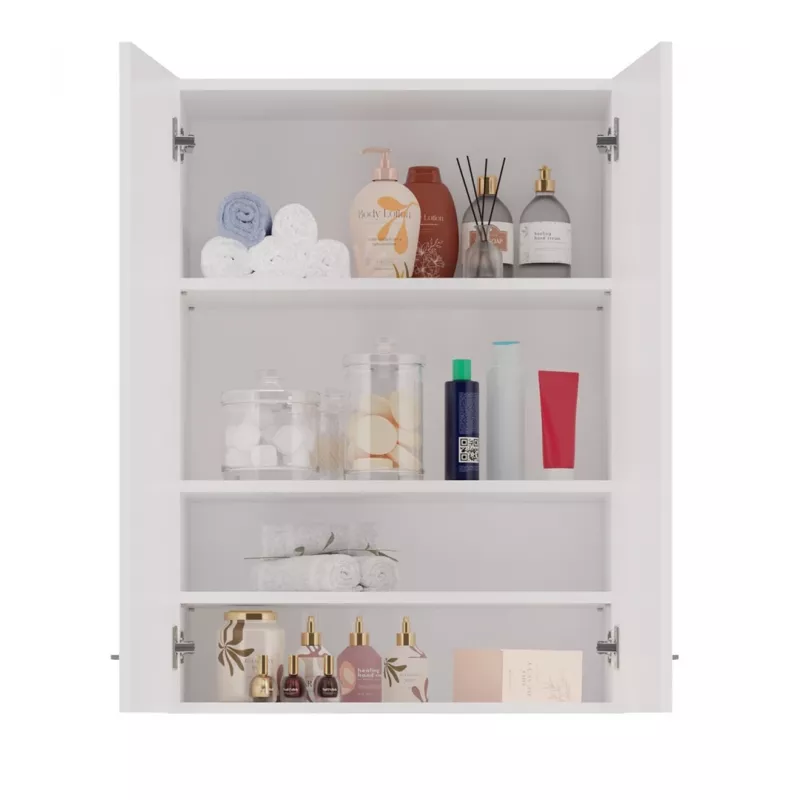 Topeshop POLA MINI DD white bathroom storage cabinet White