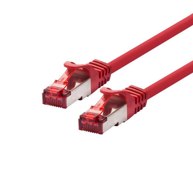 Networking cable LOGON Cat6 SSTP/PIMF 20 m, RJ-45 to RJ-45, Red
