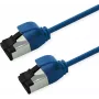 ROLINE S/FTP Patch Cable Cat.8.1, Slim, PoE, Blue, 5m (21.15.3445)