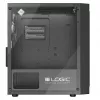 Logic Atos ARGB Mini USB 3.0 Micro Tower Case, Black (AM-ATOS-10-0000000-0002)