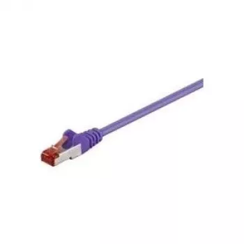 Goobay 92461 Network Cable 0,15 m Cat6 S/FTP (S-STP) Violet (92461)
