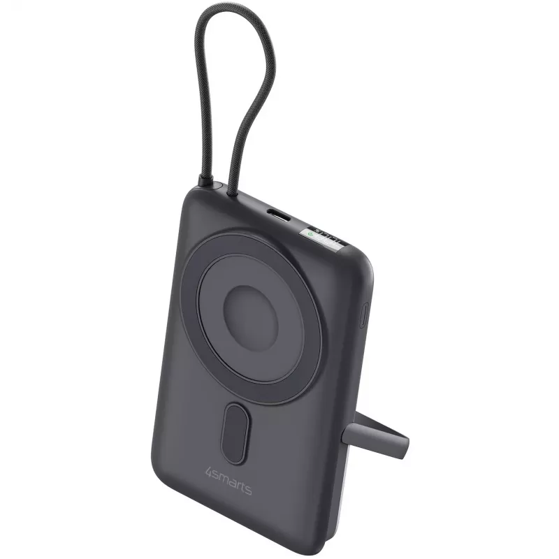 4smarts Wireless Powerbank Enterprise Pocket space grey (541407)