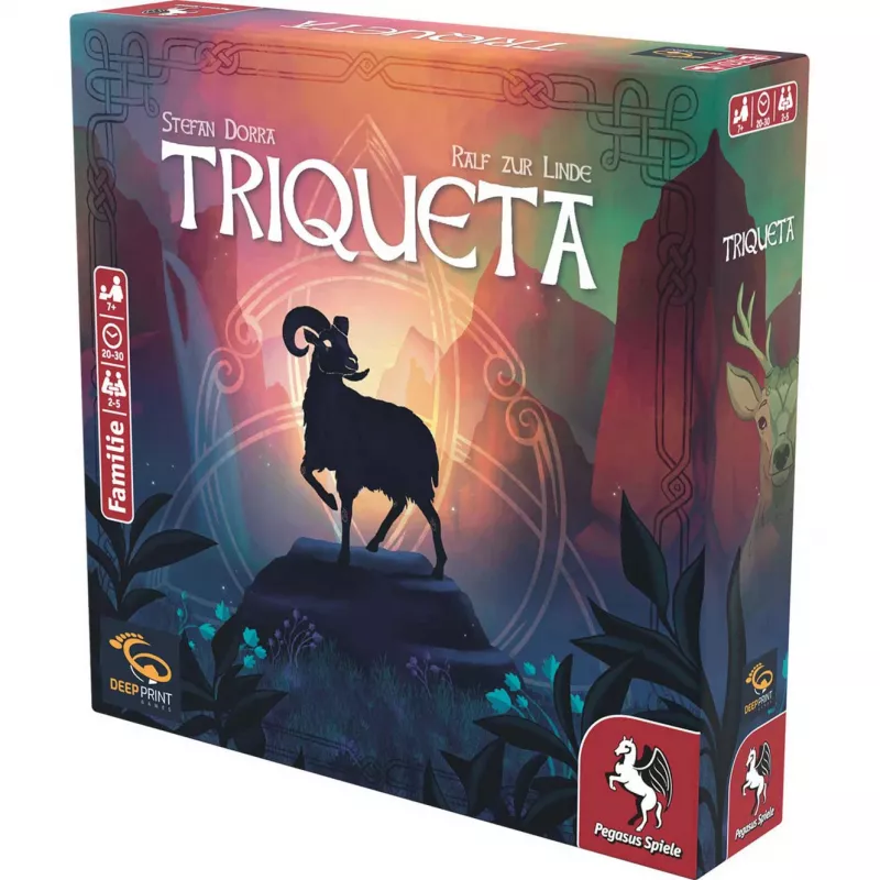 Deep Print Games: Triqueta 2te Edition, Board Game