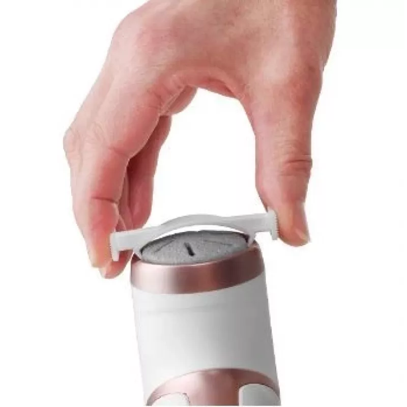 Concept PN3000 electric foot file with callus suction system, white