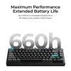 Mechanical Keyboard Keychron Q1 Ultra 8K — 75% layout, USB + RF Wireless + Bluetooth, RGB, Black