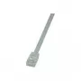 LogiLink CF2071U RJ45 network cable, patch cable CAT 6 U/UTP 5.00 m white highly flexible 1 pc.