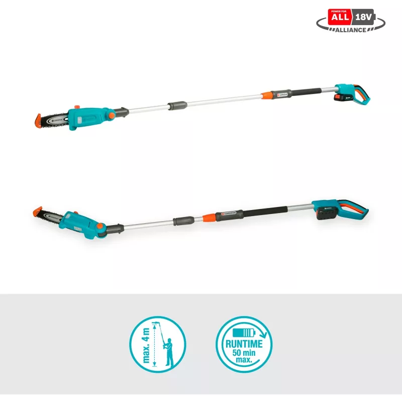 Gardena TCS 20 / 18V P4A 5 cm Lithium-Ion Black Blue Orange