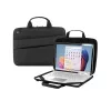 Mobilis THE ONE - Notebook-Case - clamshell, 20% recycled - Durable - 12.5 - 35,60cm (14) - Black (003067)