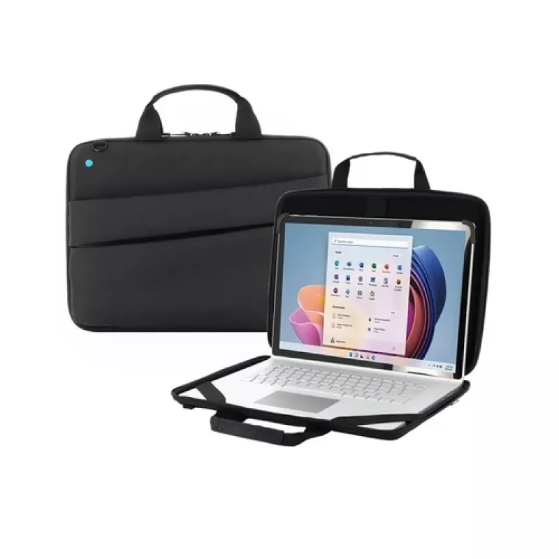 Mobilis THE ONE - Notebook-Case - clamshell, 20% recycled - Durable - 12.5 - 35,60cm (14) - Black (003067)